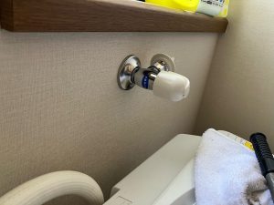 吉岡町　洗濯機用水栓工事〈KVK　洗濯機用水栓　K115CP2・緊急止水機能付〉