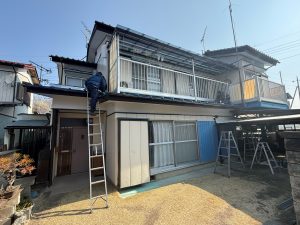 渋川市　屋根・外部塗装工事