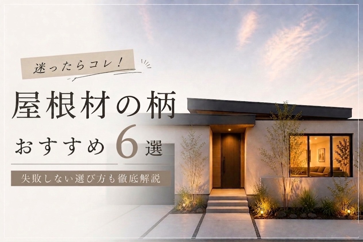 【屋根】迷ったらコレ！屋根材の柄おすすめ６選🏠失敗しない選び方も徹底解説