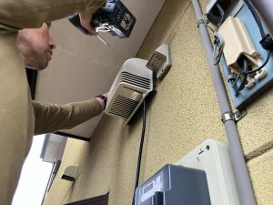 渋川市　浴室換気扇交換工事〈Panasonic　浴室換気扇　FY-13U2〉
