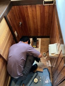 渋川市　トイレ工事〈LIXIL　アメージュ+シャワートイレD〉