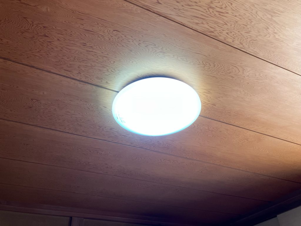 前橋市　ＬＥＤ照明交換工事〈オーデリック　シーリングライト　OL　251　823NR〉
