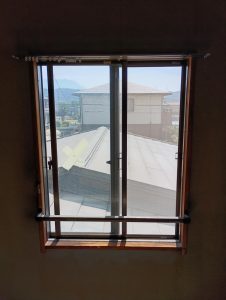 渋川市　2F和室内窓工事：中古住宅改修工事