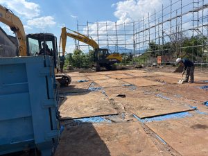 渋川市　工場解体工事