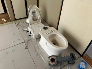 渋川市　１Ｆトイレ工事：中古住宅改修工事