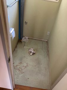 渋川市　１Ｆトイレ工事：中古住宅改修工事