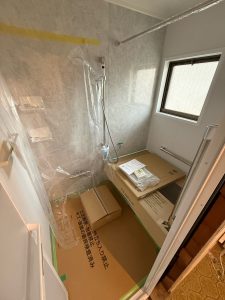 渋川市　浴室工事：中古住宅改修工事