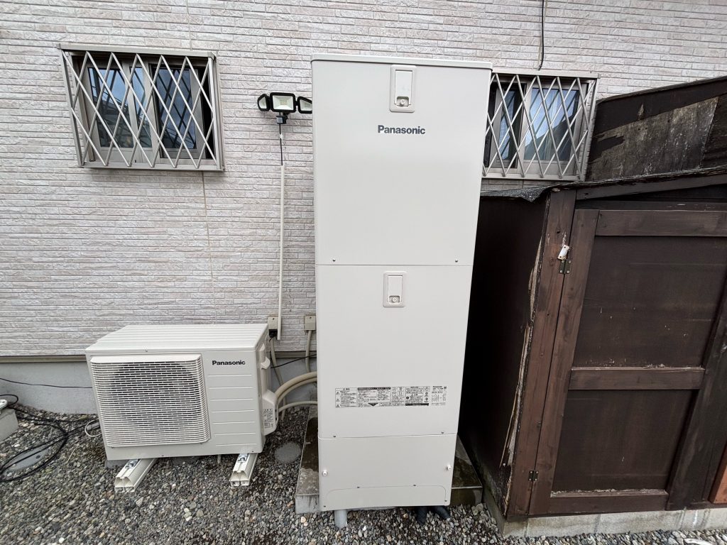 渋川市　エコキュート工事　Panasonic　エコキュート　Sシリーズ　HE-S37LQS