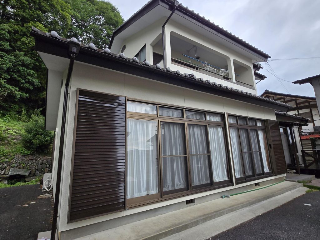 渋川市　外部塗装工事