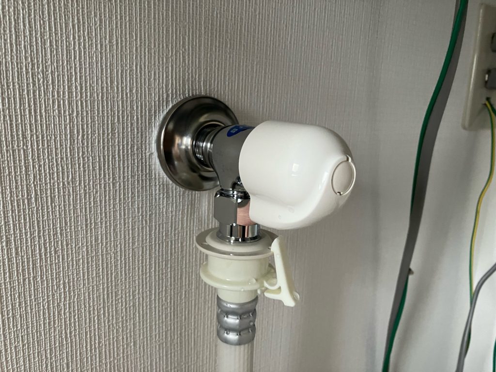 洗濯機用水栓工事　〈KVK　洗濯機用水栓　K115CP2〉