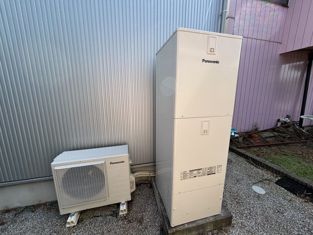 渋川市　エコキュート交換工事〈Panasonic　Sシリーズ  フルオート370ℓ　HE-S37LQS〉
