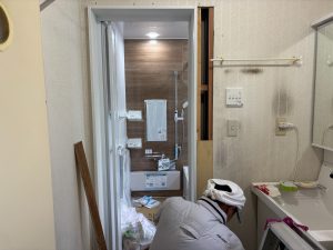 吉岡町　浴室工事〈LIXIL　システムバス　リデア　Mタイプ　1616サイズ（1坪）+乾燥暖房機〉
