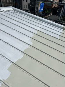 渋川市　１Ｆ・2Ｆ屋根塗装工事〈日本ペイント　サーモアイ〉