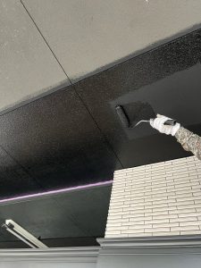 渋川市　外壁塗装・軒天修理工事〈日本ペイント　ケンエースG-Ⅱ〉