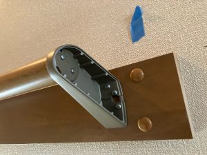 渋川市　手摺り新設工事〈LIXIL　丸棒　L4000ｍｍ　AD-RTA400-MAXF　クリエチェリー〉