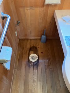 渋川市　トイレ工事〈LIXIL アメージュ＋KA31 手洗いなし ピュアホワイト〉