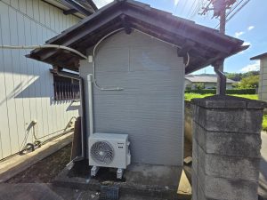 渋川市　ルームエアコン新設工事〈Panasonic　ルームエアコン　6畳用　CS-226DFL〉