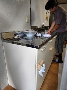 沼田市　キッチン工事〈LIXIL　セクショナルキッチン　GKシリーズ〉