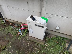 渋川市　石油給湯器工事〈ノーリツ　オート　4万キロ　OTQ-C4706SAYBL〉